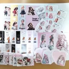 HハートS様コラージュセット