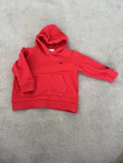 POLO Baby 赤 フード付きトレーナー 90