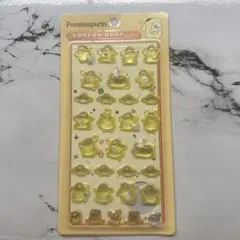 サンリオ ボンボンドロップシール風 3Dシール ぷくぷくシール ポムポムプリン