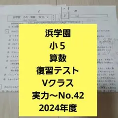 2026年最新】浜学園 小5 復習テスト sの人気アイテム - メルカリ