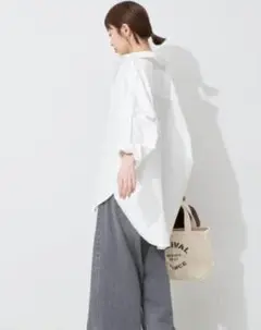 定価2.37万 ドゥーズィエムクラス アパルトモン F/S Tunic シルク混 定価2.37万 ドゥーズィエムクラス アパルトモン F/S Tunic シルク混