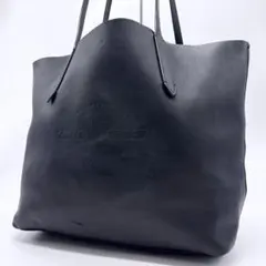 美品✨コーチ ハドソン オールレザー トートバッグ ビジネス ロゴ A4収納 黒