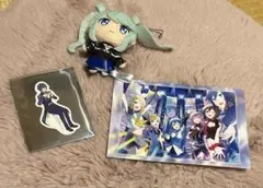 プロセカ 初音ミク ぬいぐるみ KAITO シール バチャシン ポストカード
