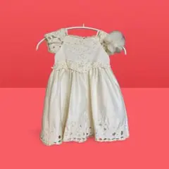 シンプルかわいいベビードレス