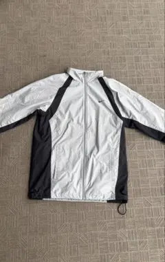 00s old Nike ナイロンジャケット シルバー/ブラック