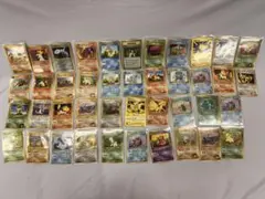 【旧裏ポケモンカード42枚セット】御三家・ジムリーダー・キラ有 タケシ/カスミ