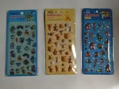 ぷくぷくシール トイストーリー モンスターズ・インク プーさん