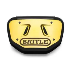【新品】 BATTLE アメフト バックプレート メタリックゴールド 新品】 BATTLE アメフト バックプレート メタリックゴールド Battle