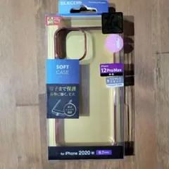 エレコム iPhone 12 Pro Max ケース Qi充電　ローズゴールド