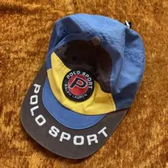 復刻】 Polo Sport キャップ ネイビー/グリーン - メルカリ