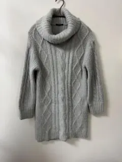 INGNI ニットタートルネックワンピース