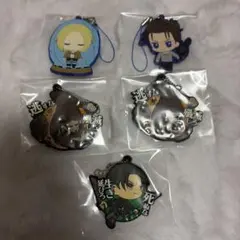進撃の巨人　　ラバーキーホルダー　ガチャガチャ