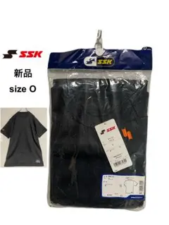 ★新品★SSK★野球★丸首 Tシャツ★半袖★ウェア★スポーツ★ブラック★O★