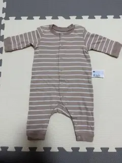 ユニクロ　カバーオール　ロンパース　長袖　60