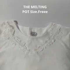 THE MELTING POT 刺繍付き長袖ブラウス フリーサイズのサムネイル