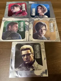 バイオハザード BIOHAZARD 集合 コースター 特典 カプコンカフェ