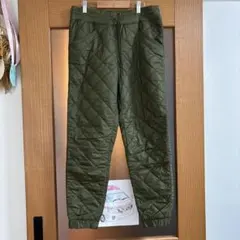 Columbia キルティングパンツ Mサイズ オリーブグリーン