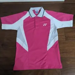 ヨネックス　ポロシャツ　ss ピンク
