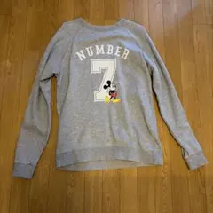BEAMS HEART ミッキー スウェット グレー Lのサムネイル