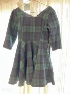 トッコクローゼット チェックワンピース