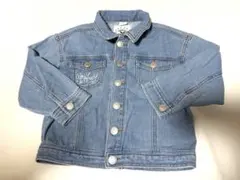 ミッキー デニム Gジャン キッズ ディズニー 110センチ リトシー