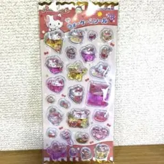 正規品　サンリオ　ウォーターinシール　キティ