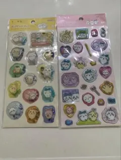 新⭐︎ちいかわ ポップデコパーティー わたあめカプセルシール ラメきらクリスタル