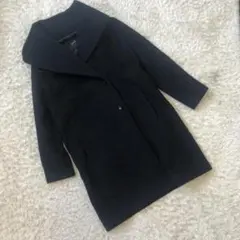 《 allureville アルアバイル 》 カシミヤ ウール コート ブラックのサムネイル