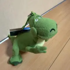 トイストーリー　レックス　ストラップキーチェーン