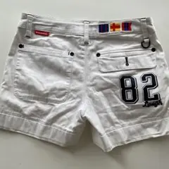 le coq sportif ゴルフ ショートパンツ ホワイト　サイズ7のサムネイル