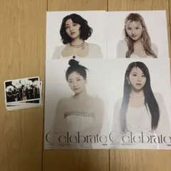 TWICE Celebrate ポストカードセット 4枚　全員トレカ