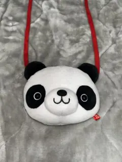 パンダポシェット 赤ストラップ