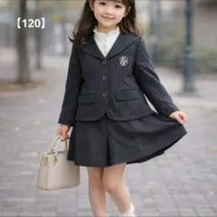 120 女の子 フォーマル3点 入学式 any FAM