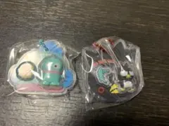 サンリオ　パッケージチャーム　ハンギョドン　バツ丸