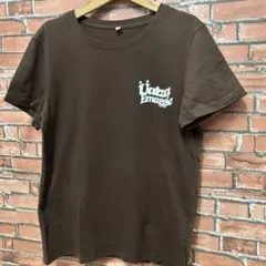 【150cm】Tシャツ 半袖 茶色 ブラウン 子供 男女兼用 レディース S