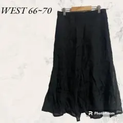 ロングスカート フレア 透け感 揺れる 上品 黒ブラックNo.317