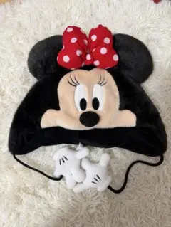 ディズニー　ミニーファンキャップ