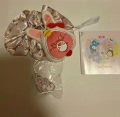 Care Bears × ILLIT ミンジュ マスコットつきシュシュ ピンズ