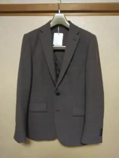 【美品】シャンブレー2Bスリムジャケット