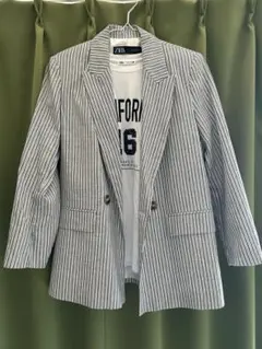 ZARA ストライプジャケット Sサイズのサムネイル