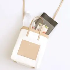 【美品】YAHKI(ヤーキ) STUDIOUS別注　キャンバスショルダーバッグ