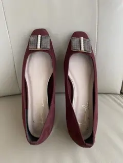 Launa lea ビジュー付きパンプス　24.5cmのサムネイル