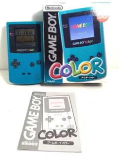 任天堂 ゲームボーイカラー ブルー CGB-001 - メルカリ