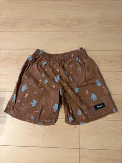 美品・極希少カラー】MASSES 総柄 ショートパンツ 水色L キムタク 長瀬