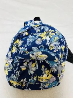ヒ*ロ様 ブランシェス　リュック　花柄　紺　sサイズ