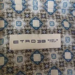 極美品　ITALY製ETRO 38カジュアルシャツ　総柄　コットン　M　着用２回