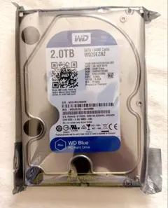 内蔵型ハードディスクドライブ WD 8TB HDD WD80EAZZ CMR採用8TB HDDの新モデル「WD Blue WD80EAZZ」を買ってみた、コスパは