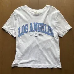 H&M ロサンゼルス グラフィックプリント Tシャツ