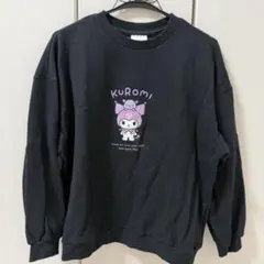 Kuromi ブラック スウェット Lサイズのサムネイル