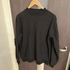 モックネック スウェット